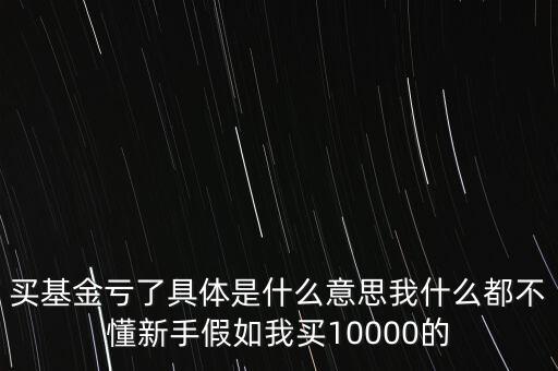 基金賠錢是什么意思，支付寶的航旅基金賠付是什么意思