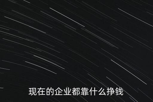 公司都靠什么賺錢，現(xiàn)在的企業(yè)都靠什么掙錢