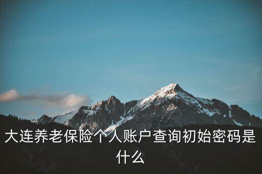 社保查詢個人賬戶查詢密碼是什么，社?？ú樵?初始密碼是多少