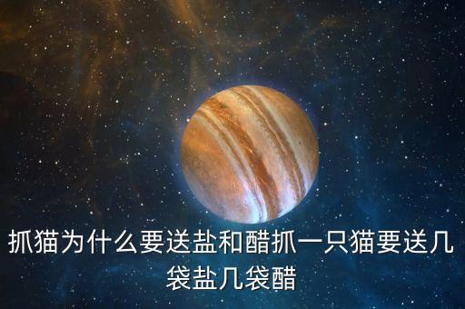 為什么送醋，抓貓為什么要送鹽和醋抓一只貓要送幾袋鹽幾袋醋