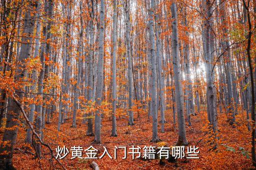 炒黃金看什么書(shū)，炒現(xiàn)貨黃金要看什么書(shū)