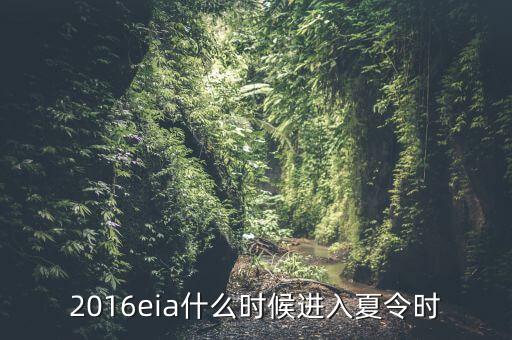 2016夏令時(shí)什么時(shí)候開始，2016eia什么時(shí)候進(jìn)入夏令時(shí)