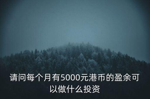 香港人一般投資什么，香港金道投資論壇現(xiàn)在投資什么最賺錢