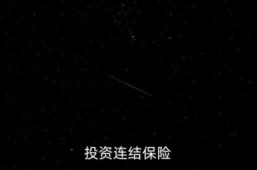 投資連結(jié)保險是什么，人身保險基礎(chǔ)知識什么是投資連結(jié)保險