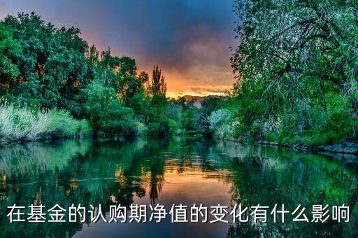 在基金的認(rèn)購期凈值的變化有什么影響
