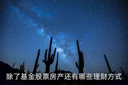 什么可以理財(cái)，除了基金股票房產(chǎn)還有哪些理財(cái)方式