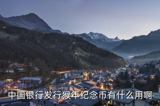中國銀行發(fā)行猴年紀(jì)念幣有什么用啊