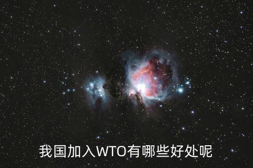 中國(guó)加入wto有什么好處，中國(guó)加入世界貿(mào)易組織能帶來(lái)什么好處