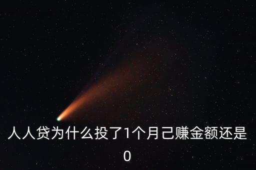 人人貸為什么不顯示收益，人人貸p2p怎么去看不到收益多少