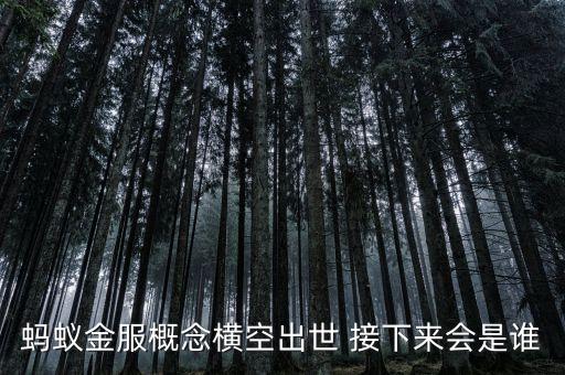 江山股份什么時候復(fù)牌，螞蟻金服概念橫空出世 接下來會是誰