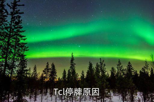 tcl為什么停牌，Tcl停牌原因