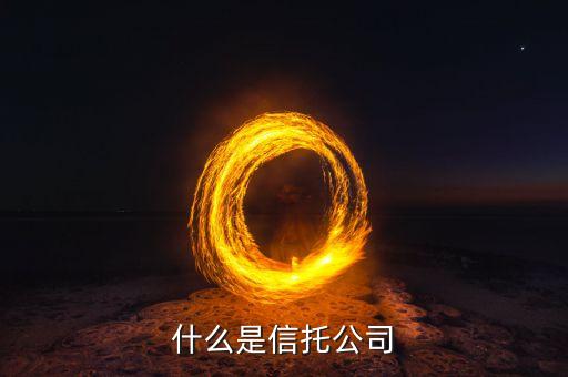 信托公司是什么公司，什么是信托公司