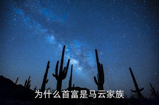 為什么首富是馬云家族