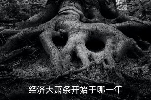 經(jīng)濟大蕭條開始于哪一年