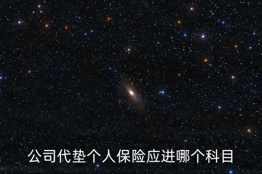集團內(nèi)部關(guān)聯(lián)公司的代墊款項做什么科目，公司代墊個人保險應(yīng)進哪個科目