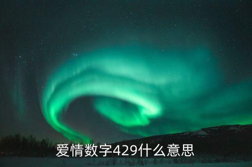 數字429代表什么意思，請問429什么意思