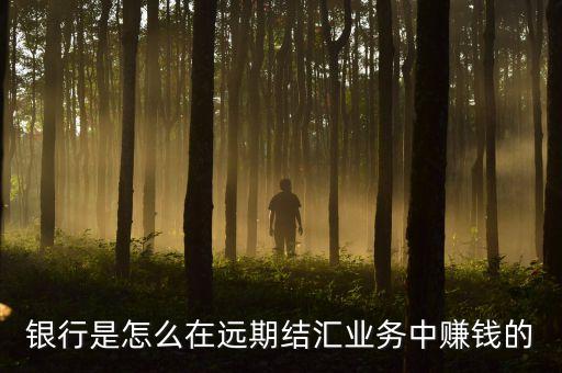 結(jié)售匯通過什么賺錢，銀行是怎么在遠(yuǎn)期結(jié)匯業(yè)務(wù)中賺錢的