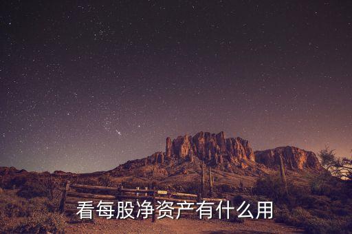 看每股凈資產(chǎn)有什么用