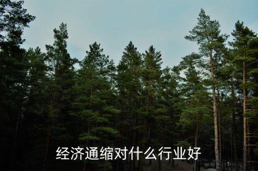 經(jīng)濟(jì)通縮下什么行業(yè)較好，經(jīng)濟(jì)通縮對什么行業(yè)好