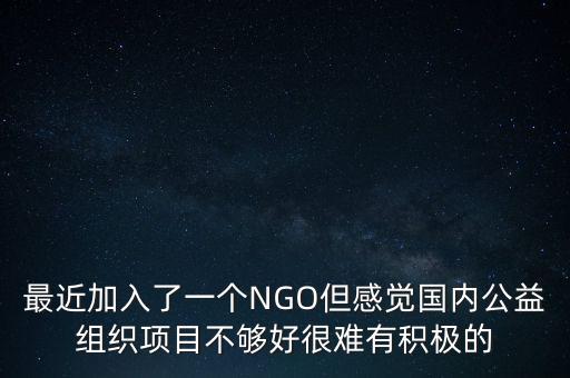 ngo可以做什么，什么是NGO全稱(chēng)是什么