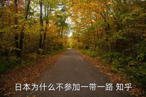 為什么不支持一帶一路，日本為什么不參加一帶一路 知乎