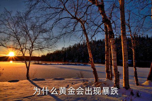 為什么黃金會出現(xiàn)暴跌
