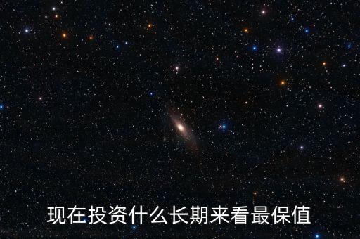 現(xiàn)在投資什么長期來看最保值