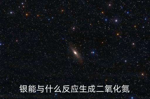 聯合銀反應生成什么，銀能與什么反應生成二氧化氮