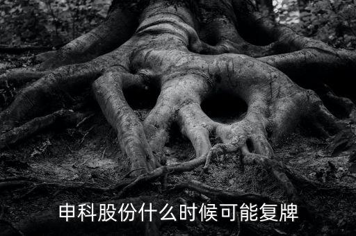 300097股什么時候復牌，申科股份什么時候可能復牌