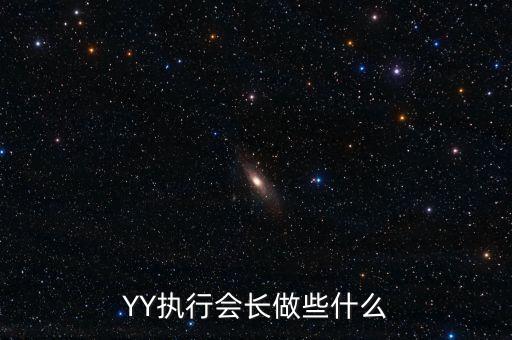 YY執(zhí)行會長做些什么