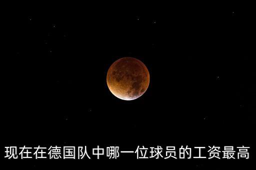 在德國什么工作工資漲的快，現(xiàn)在在德國隊中哪一位球員的工資最高