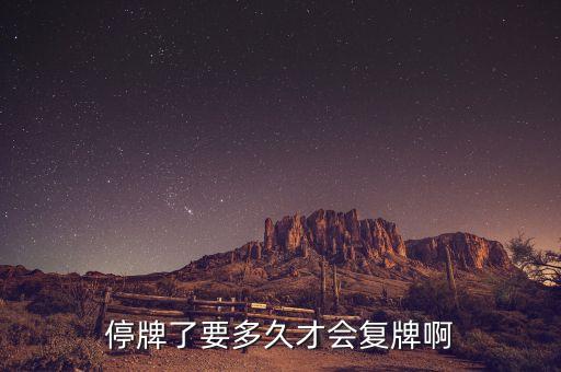 康強(qiáng)電子什么時(shí)候才復(fù)牌，為何康恩貝停牌這么多天什么時(shí)候才復(fù)牌