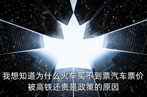 火車票為什么不市場化，火車票為什么推不掉