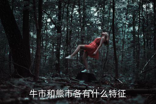 熊市有什么特征，牛市和熊市各有什么特征在股市上如何分辨牛熊市