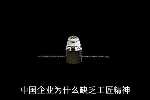 中國企業(yè)為什么缺乏工匠精神