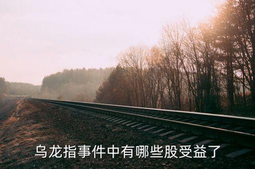 臺海危機利好什么股票，烏龍指事件中有哪些股受益了