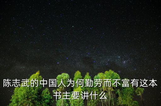 陳志武新書我什么，高分求陳志武的沒有中國(guó)模式這一回事一書希望是TXT格式的