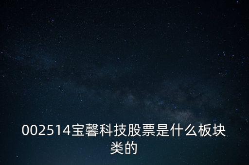 002514寶馨科技做什么的，002514寶馨科技會上漲嗎