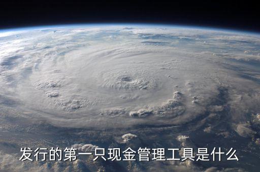什么是現(xiàn)金管理工具，發(fā)行的第一只現(xiàn)金管理工具是什么