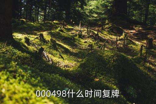 漢鼎股份什么時候復(fù)牌，000498什么時間復(fù)牌