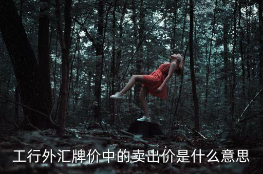 工行外匯牌價(jià)中的賣出價(jià)是什么意思