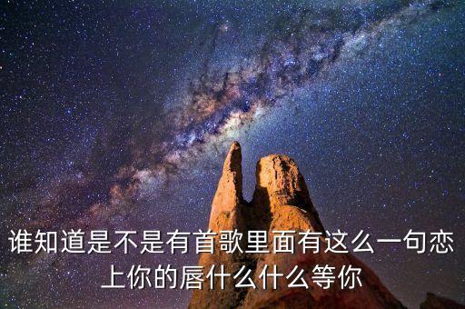 你就是定盤的心是什么歌曲，有首歌的歌詞是對你的思念就像風(fēng)箏斷了線的歌名是什么