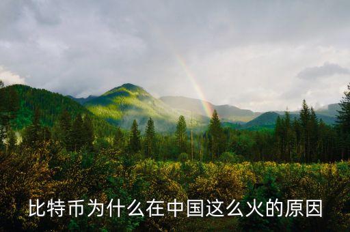 比特幣為什么這么火，比特幣為什么這么火