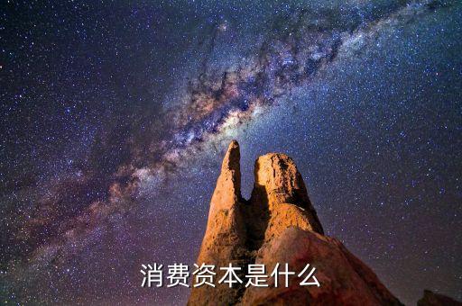 什么事消費(fèi)股本，消費(fèi)資本是什么