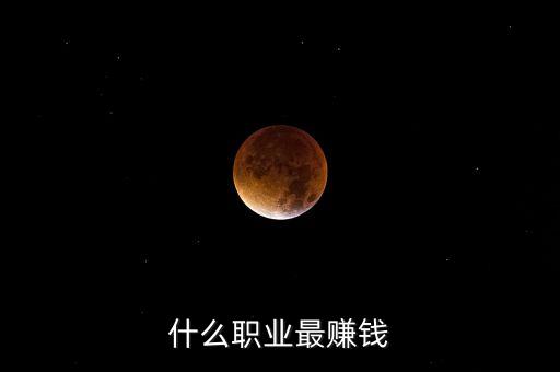 什么職業(yè)最賺錢