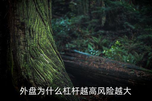 外盤為什么杠桿越高風險越大