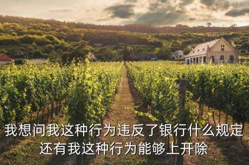 被銀行開除有什么后果，被銀行辭退的員工是否就會(huì)被錄入銀行的黑名單也就是說讓我在銀行