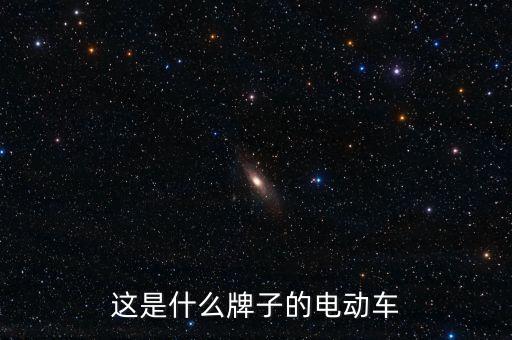 這是什么牌子的電動(dòng)車