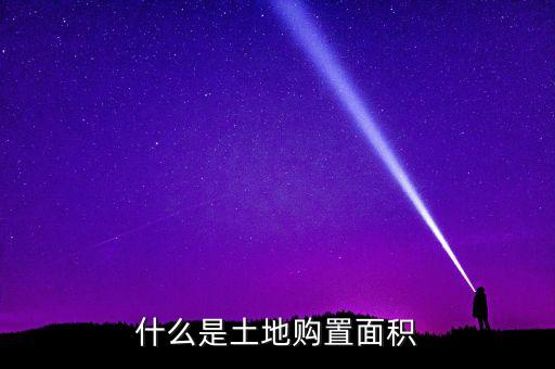 土地購(gòu)置面積是什么，什么是土地購(gòu)置面積是開(kāi)發(fā)商拿地面積嗎