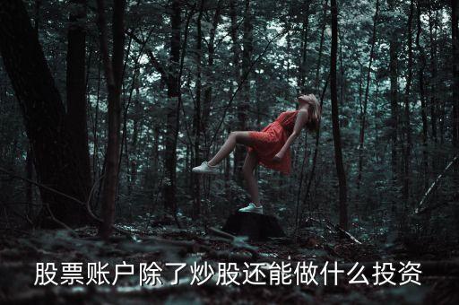 除了炒股還能做什么，除了炒股票家做什么項目